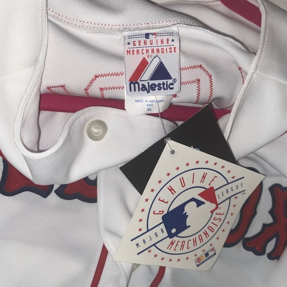 Red Sox Baseball ELLSBURY JERSEY Genuine Merch Maj 07 World Series MLB XL - Picture 5 of 15